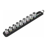 Wera Metric Socket Set On Storage Belt - 3-8