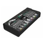 Wera 8100 Sb 6 Zyklop Speed Ratchet Set 3-8 29 Pcs Ratchet Set 3-8 Drive Metric