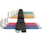 Wera Hex-plus Color Coded Metric L-key 9 Piece Set