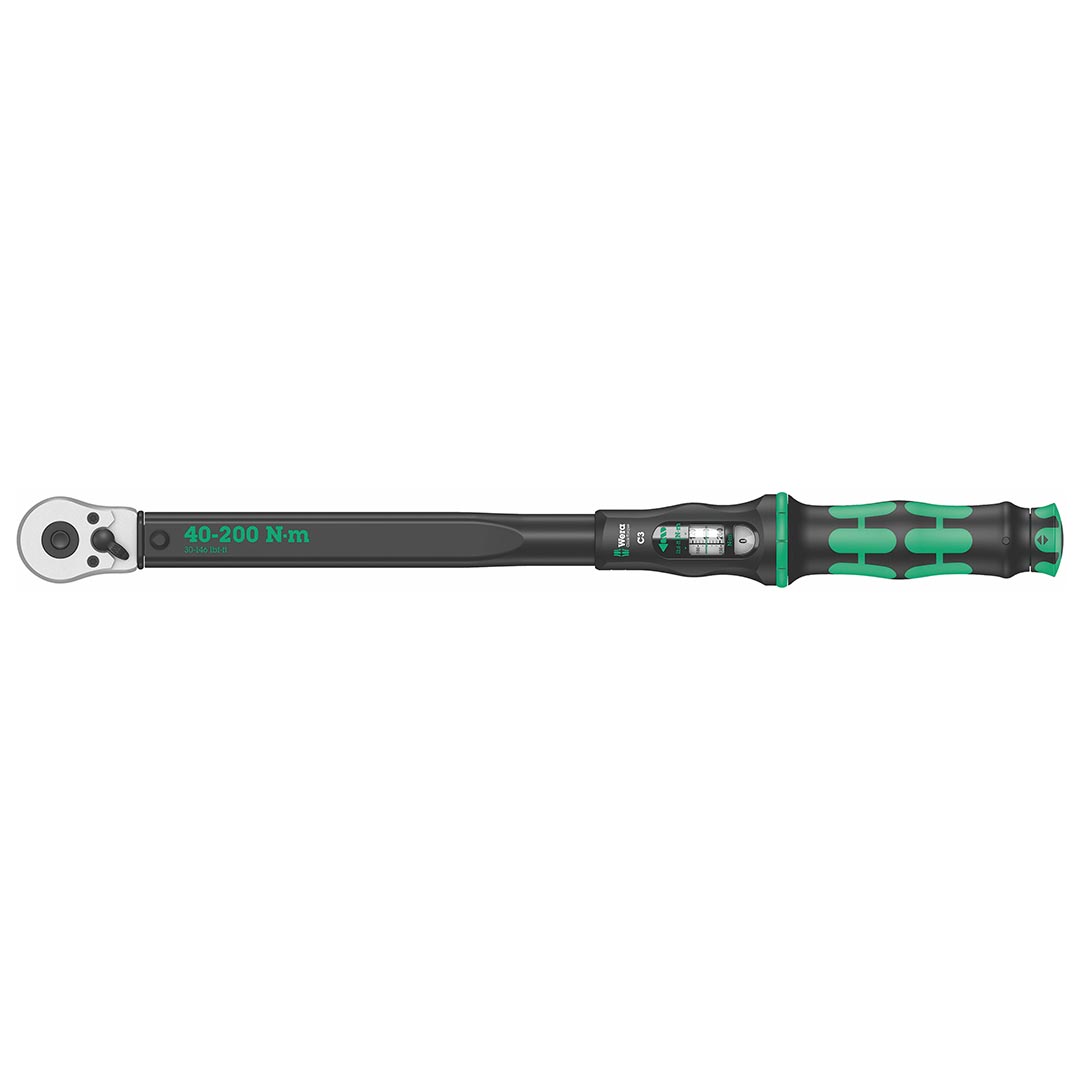 Wera Click-torque 1-2" Reversible Ratchet Wrench (nm Scale)