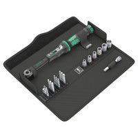 Wera Click-torque 1-4″ Reversible Bit Wrench & Bit Set (20 Piece Set)