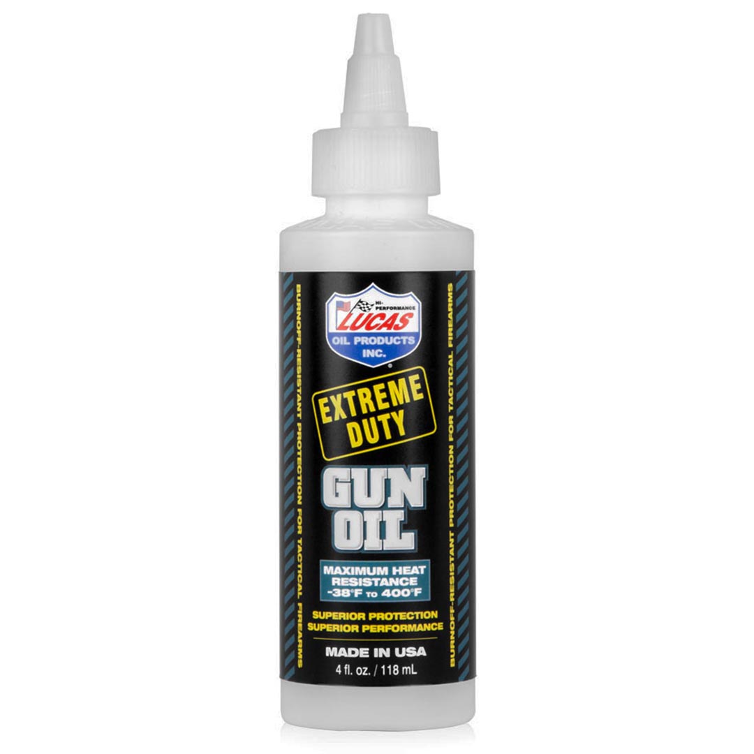 Lucas Oil Extreme Duty Gun Oil - 4 Oz Bottle