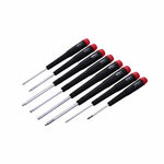 Wiha 8 Piece Precision Ball End Hex Screwdriver Set  Inch