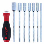 Wiha 8 Piece Softfinish Driveloc Vi Nut Driver Set