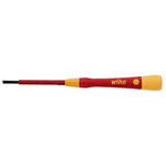 Wiha Precision Insulated Picofinish Slotted Screwdriver - 3.5mm X 60mm