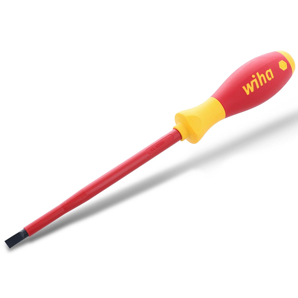 Wiha Insulated Softfinish Slotted Screwdriver 6.5mm X 150mm