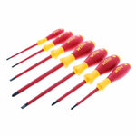 Wiha 7 Piece Insulated Softfinish Screwdriver Set