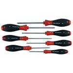 Wiha Softfinish 'security Torx' Screwdrivers - 7 Piece Set