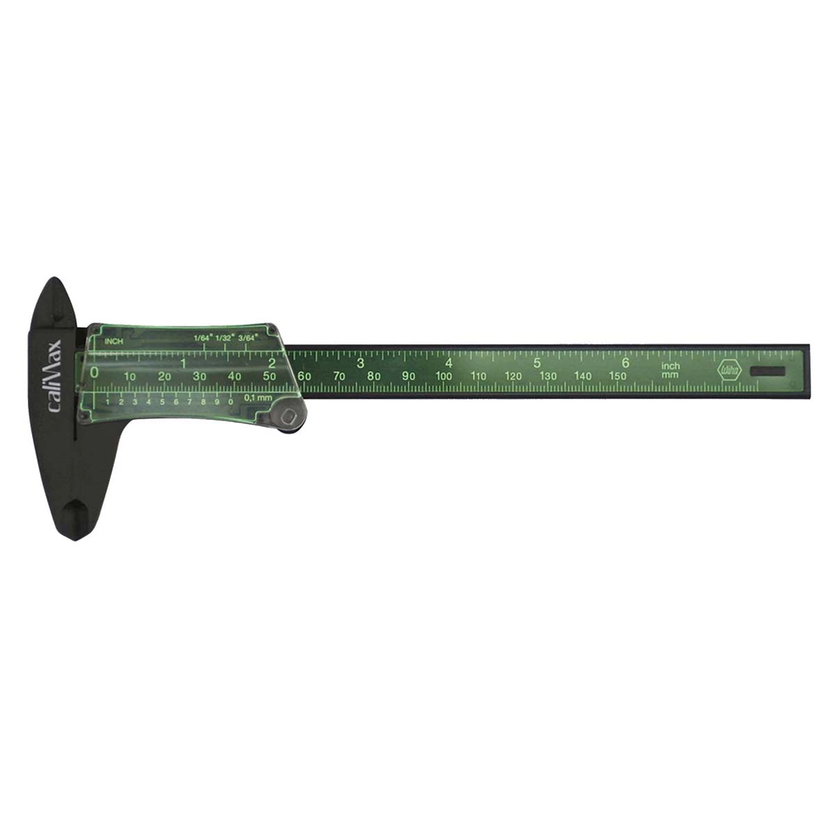 Wiha Vernier 6" Caliper Calimax Metric And Inch