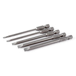 Wiha Slotted Power Bits - 5 Piece Set