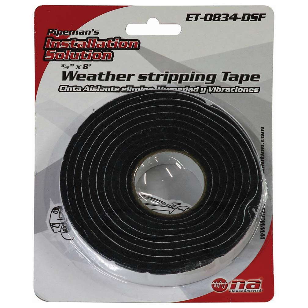 Nippon 3-4" X 8' Weather Stripping Tape