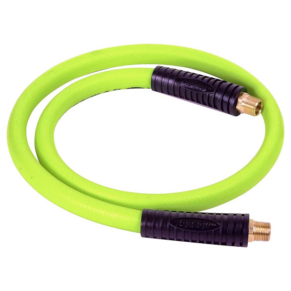 Flexzilla Whip Hose W- Swivel 1-2in X 4ft 3-8in Mnpt Swivel X 3-8in Mnpt Fittings