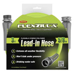 Flexzilla Garden Lead In Hose 5-8in X 3ft 3-4in   11 1-2 Ght Fittings