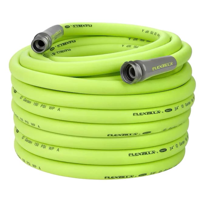 Flexzilla Garden Hose 3-4in X 100ft 3-4in   11 1-2 Ght Fittings