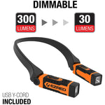 Ezred Anywear Rechargeable Neck Light For Hands-free Lighting (orange)