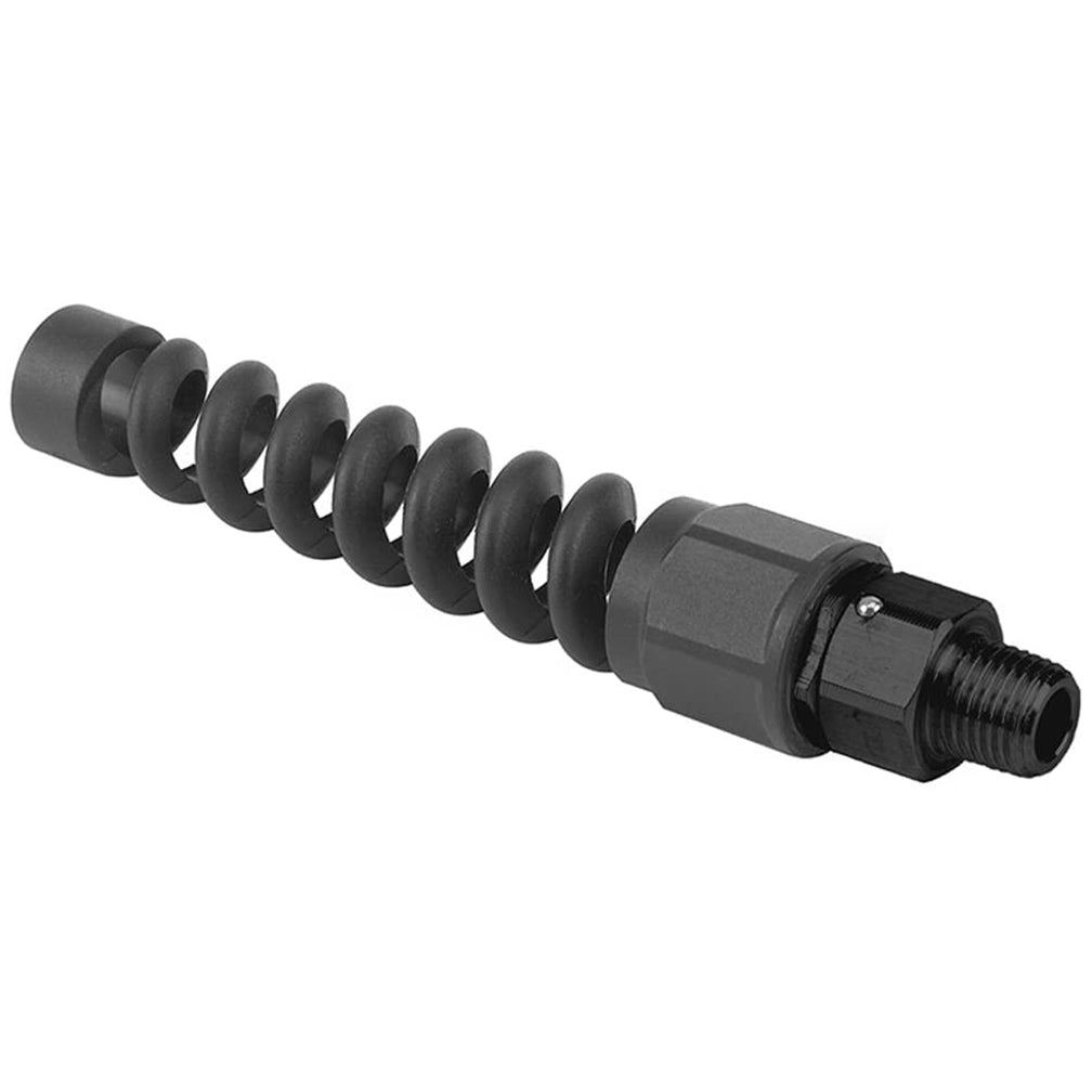 Flexzilla Pro Air Hose Reusable Fitting With Swivel 1-4" Barb 1-4" Mnpt